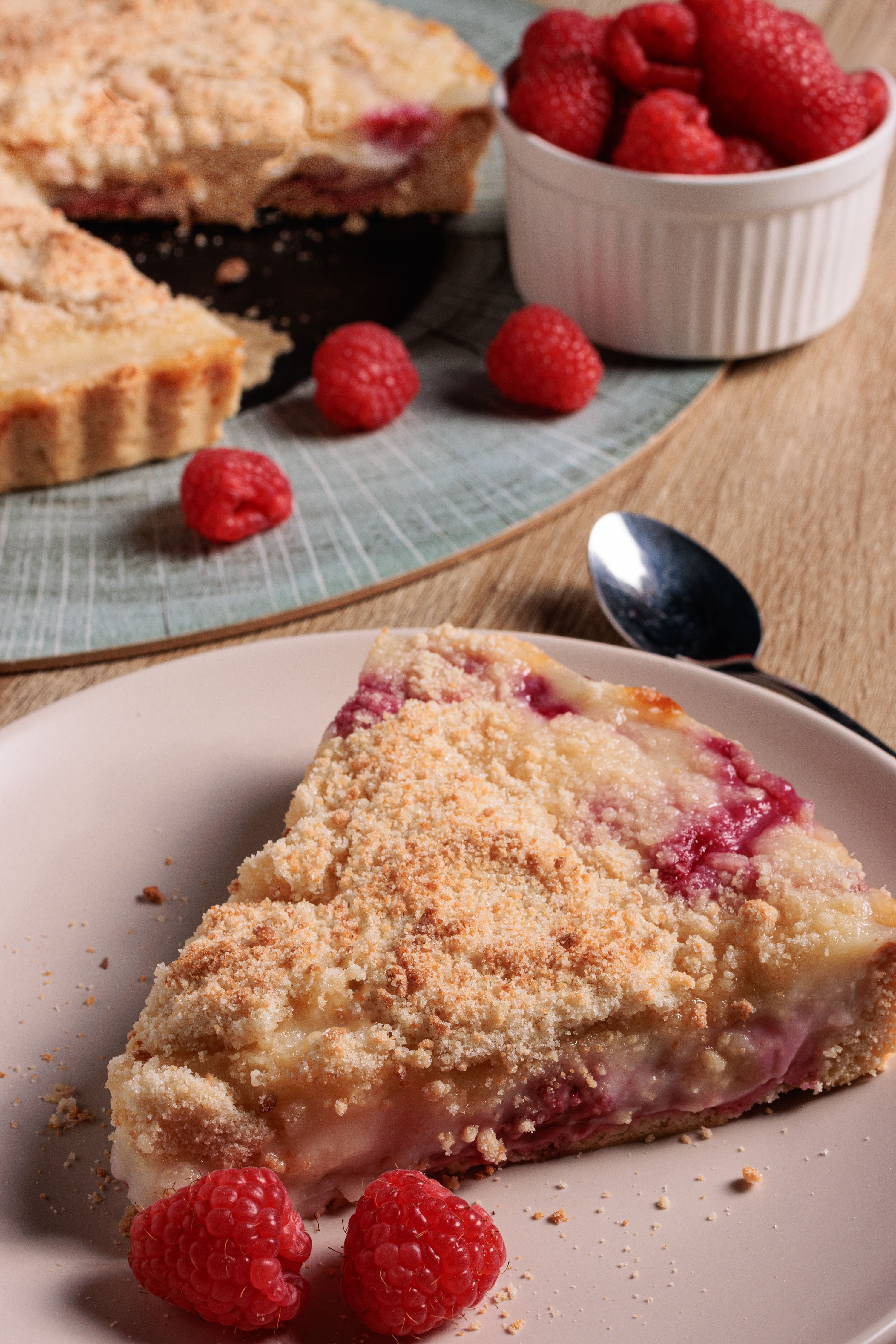 Kuchen de Frambuesa 10 porciones